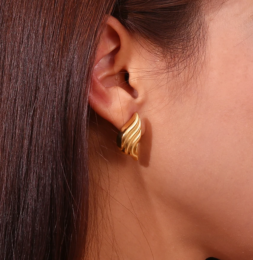 Drop Wings- 18K Gold Plated